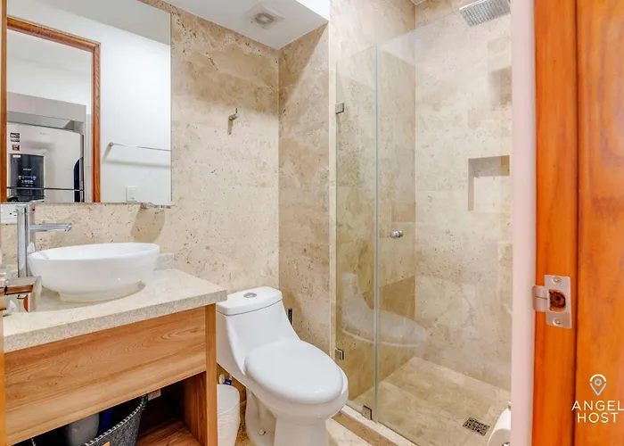Apartamento Rooftop Pool Vibes Steps To 5th Avenue & Playa del Carmen