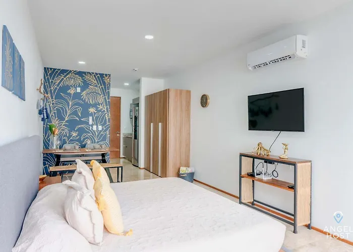 Apartamento Rooftop Pool Vibes Steps To 5th Avenue & Playa del Carmen